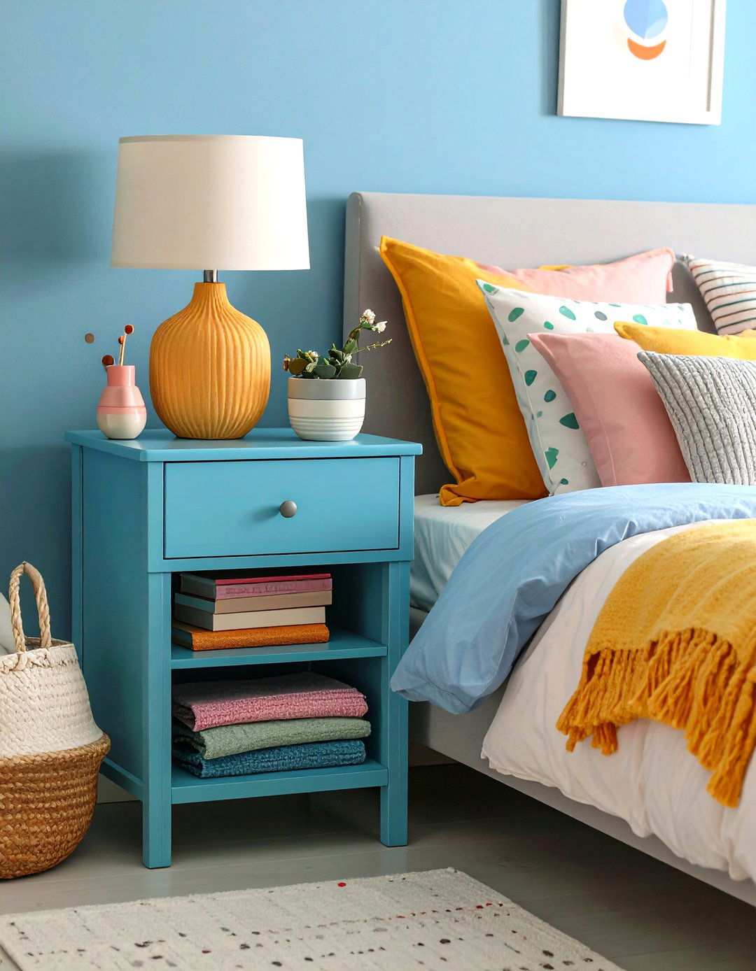 Kids Safe Family Friendly - 24 Nightstand Decor Ideas