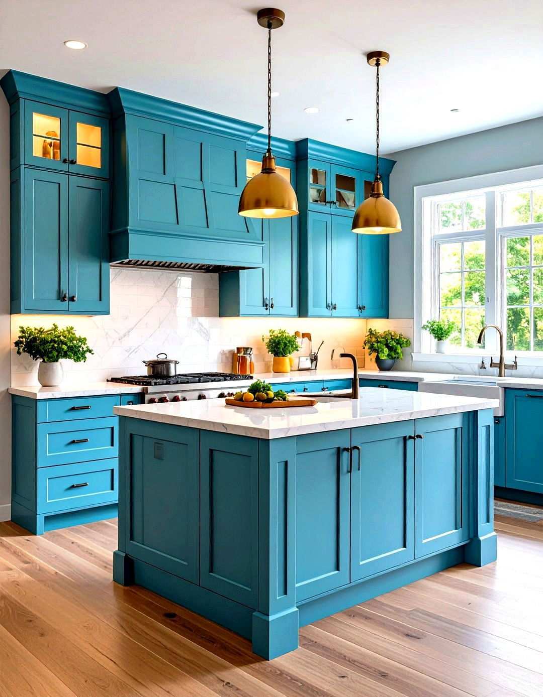 Kitchen Backsplash Integration - 24 Wall Trim Ideas