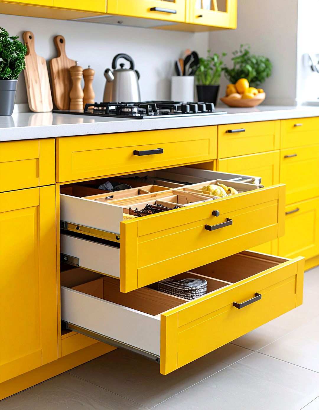 Kitchen Cabinet Pull Out Drawers - 24 Storage Ideas