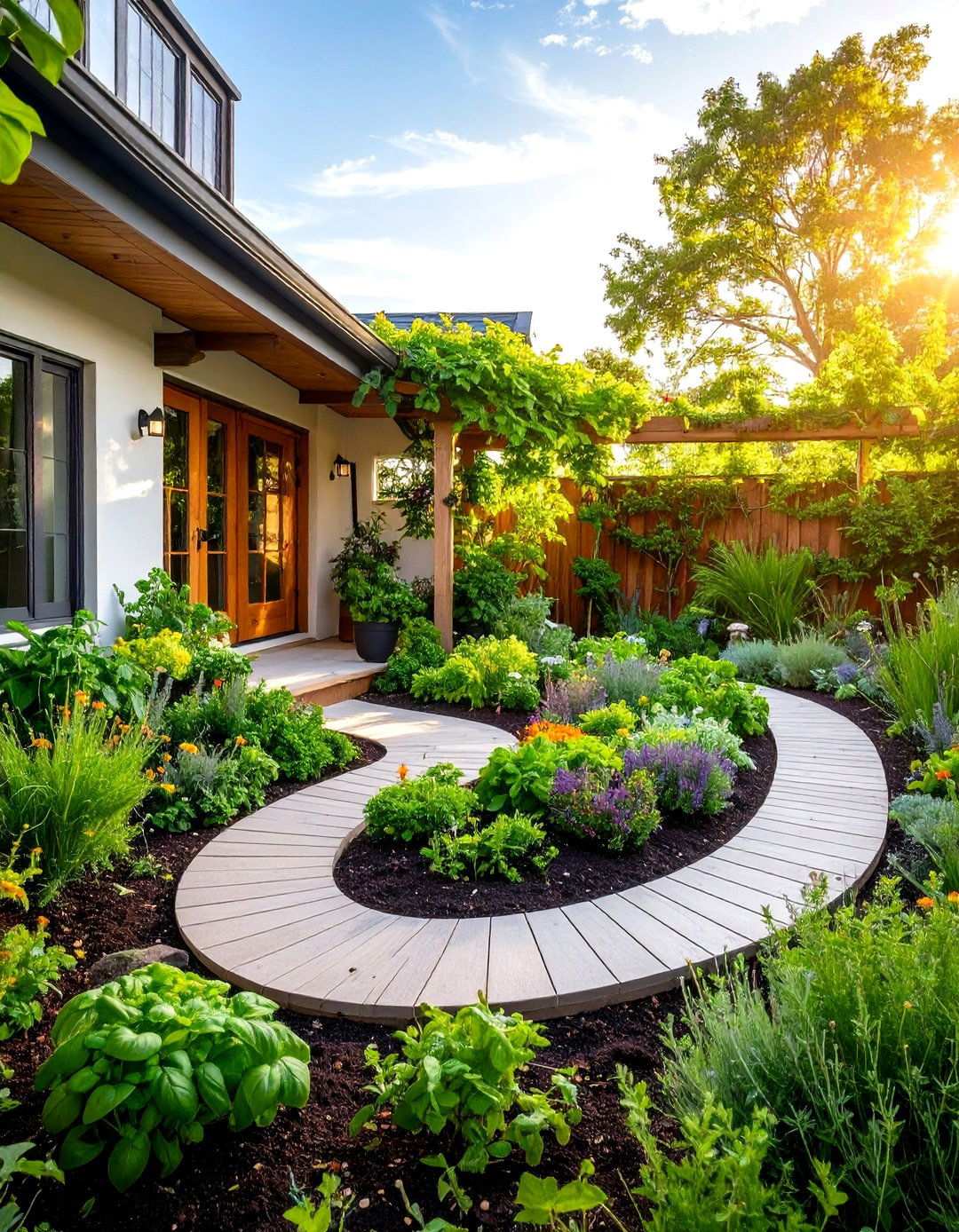 Kitchen Herb Spiral Gardens - 24 Spiral Garden Design Ideas