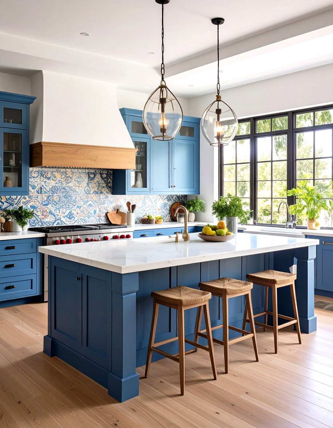 Kitchen Island Centerpieces - 24 Spanish Mediterranean House Ideas
