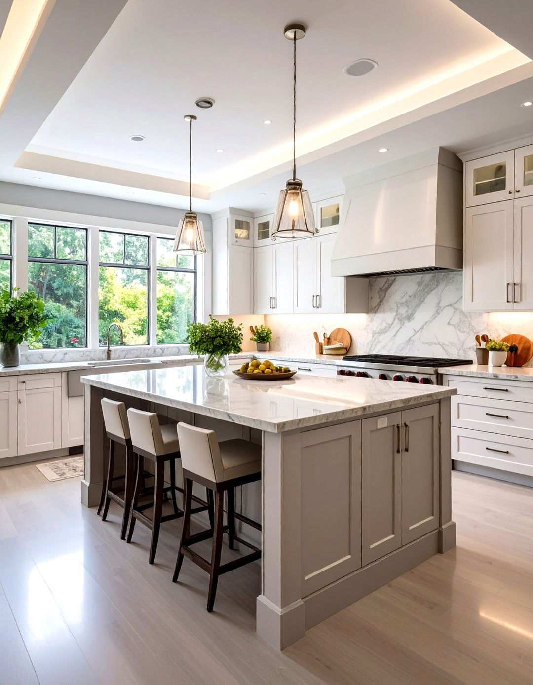 Kitchen Island Task Soffit Lighting - 24 Soffit Lighting Ideas