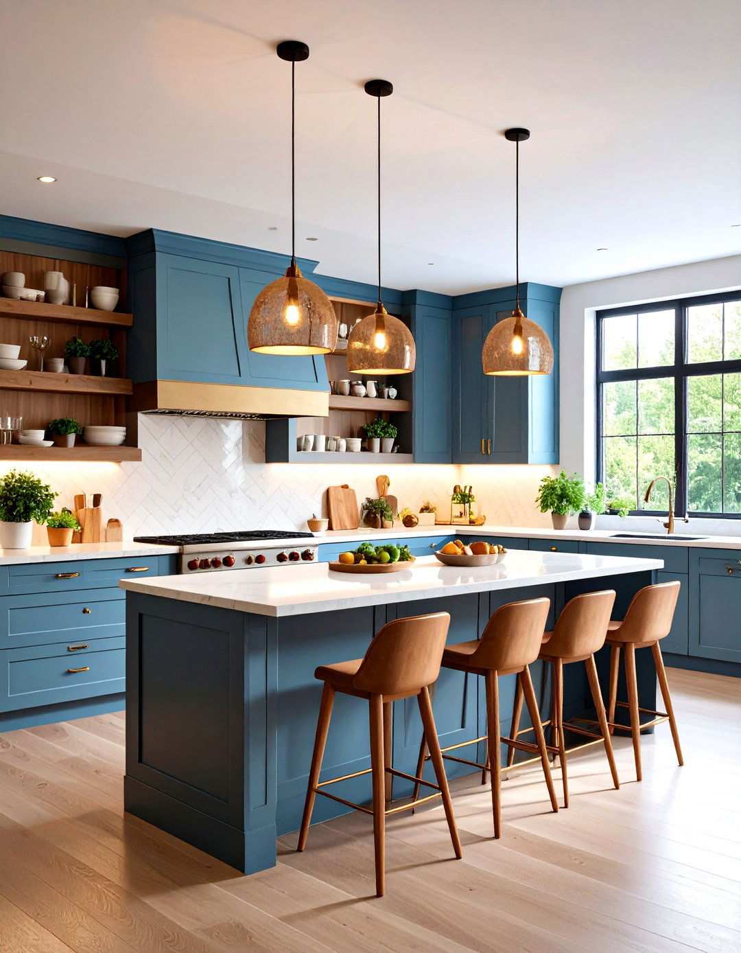 Kitchen Lighting Design Strategies - 24 Kitchens Without Upper Cabinets