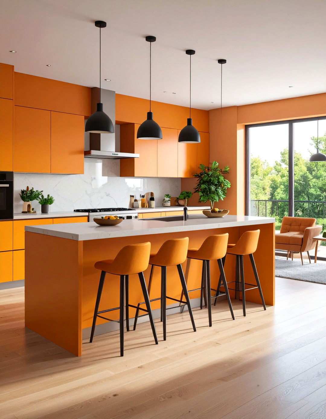 Kitchen Peninsula Layout - 24 Studio Apartment Ideas