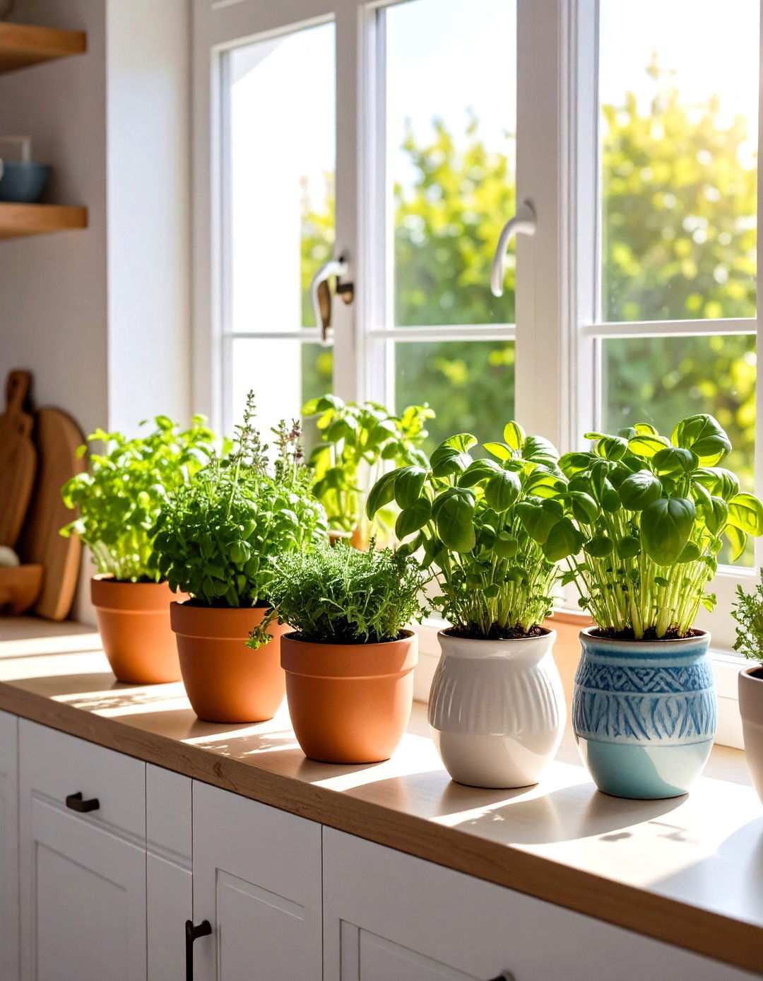 Kitchen Window Indoor Herb Garden - 24 Herb Garden Ideas