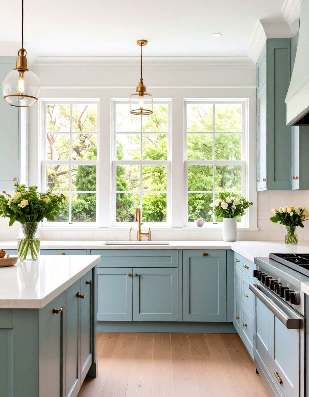 Kitchen Window Wainscoting Integration - 24 Kitchen Wainscoting Ideas