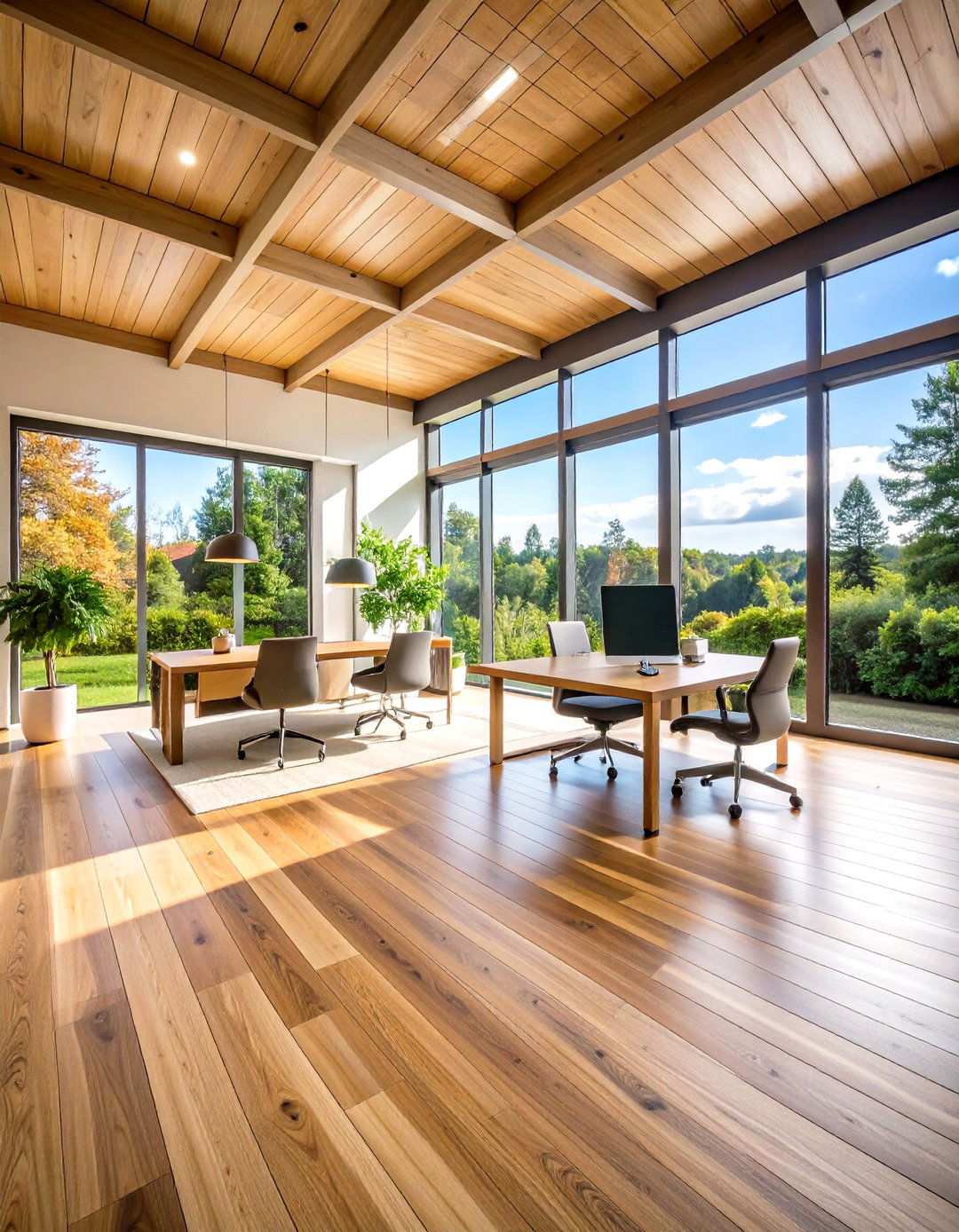 Laminate Living Space - 24 Shed Floor Ideas