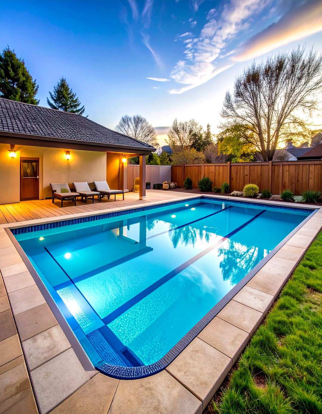 Lap Pool Narrow Design - 24 Small Pool Ideas