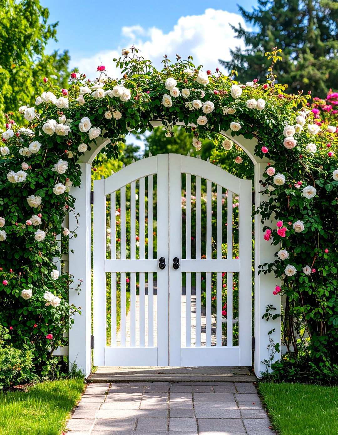 Lattice Fence Gate Design - 24 Lattice Fence Ideas