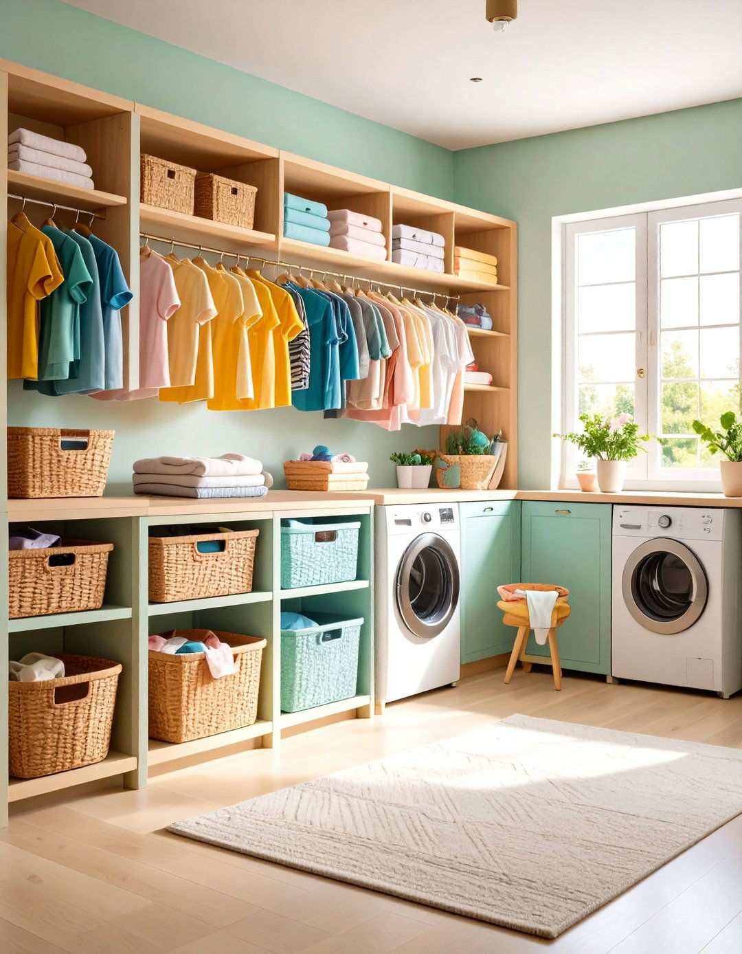 Laundry Organization Systems - 24 Nursery Storage Ideas