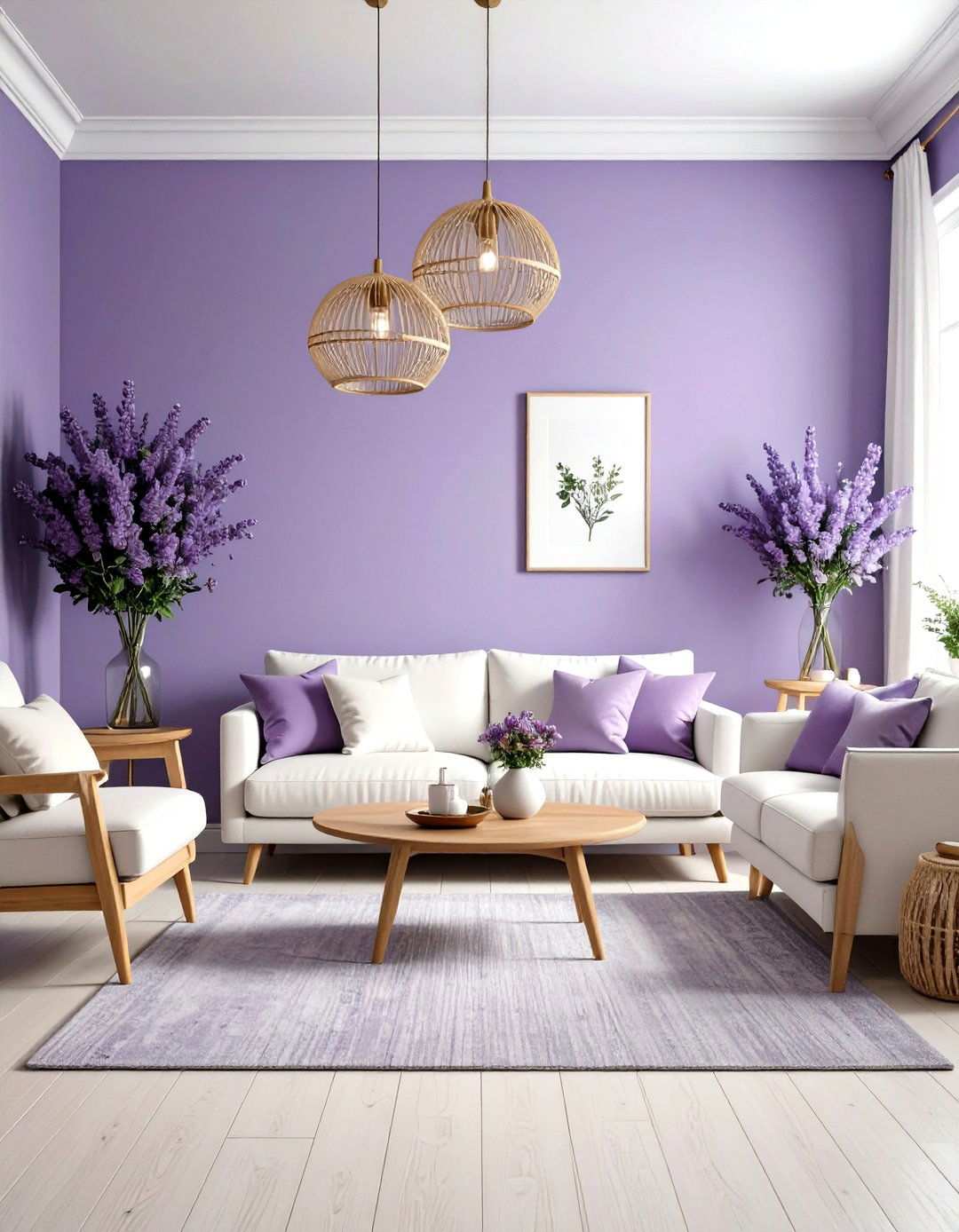 Lavender Living Room Paint - 24 Living Room Paint Colors