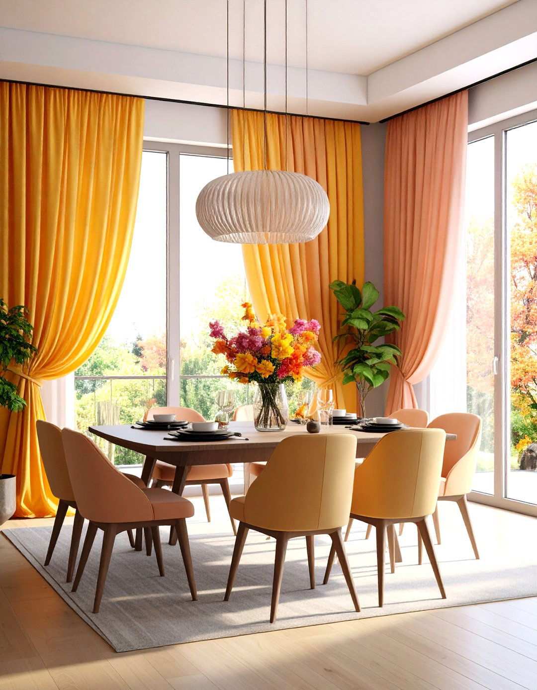 Layered Curtain Solutions - 24 Sliding Door Curtain Ideas