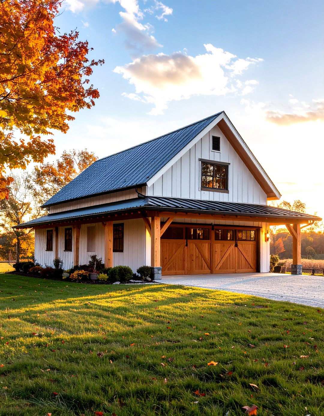 Lean To Addition Garage - 24 Rustic Garage Ideas