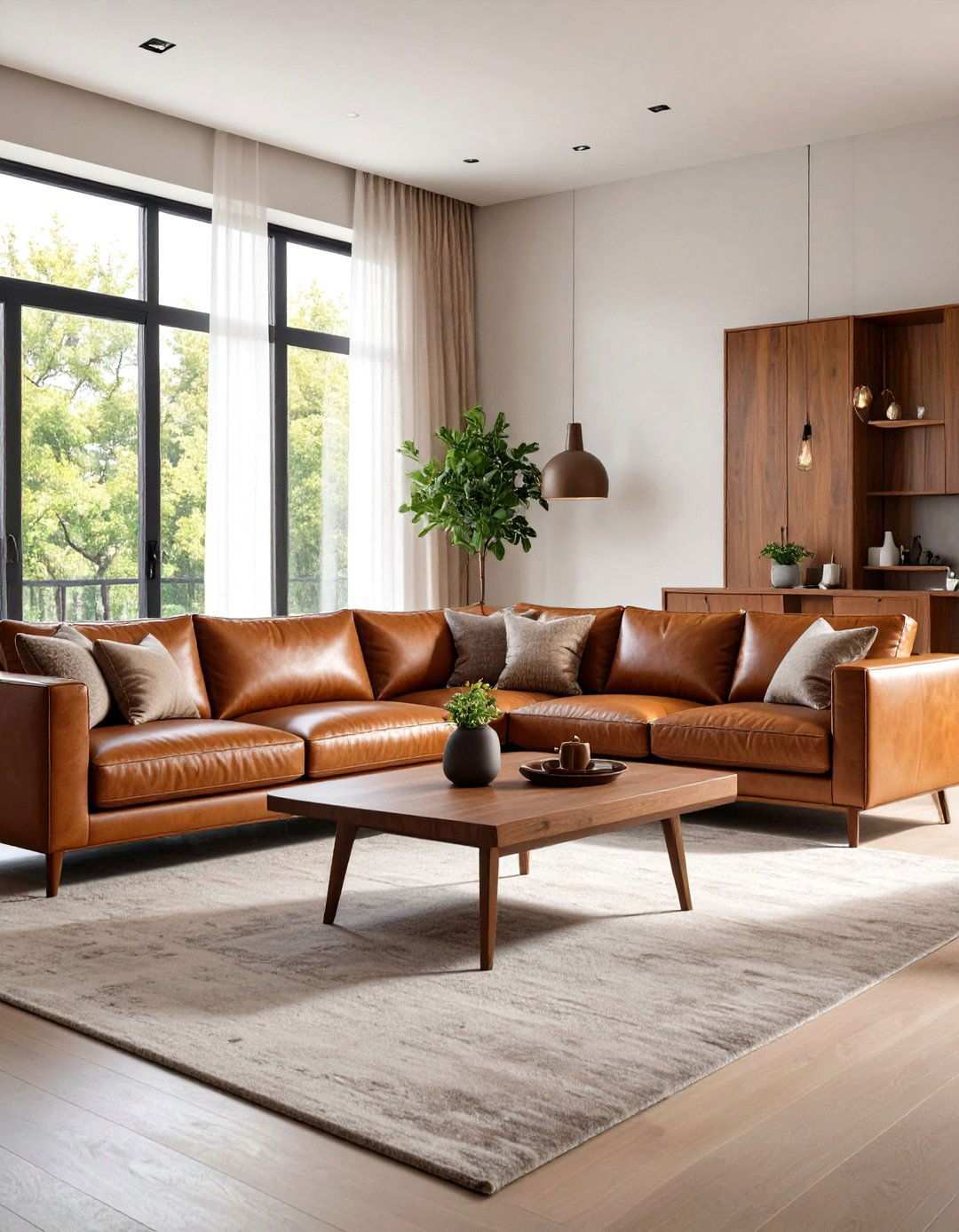 Leather Sofa Seating Arrangement - 24 Tuscan Living Room Ideas