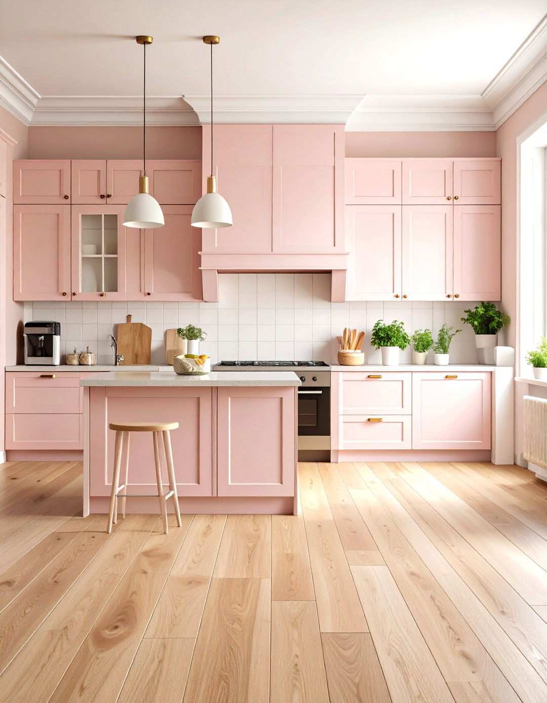 Light Beech Hardwood Kitchen Flooring - 24 Light Wood Floor Kitchen Ideas