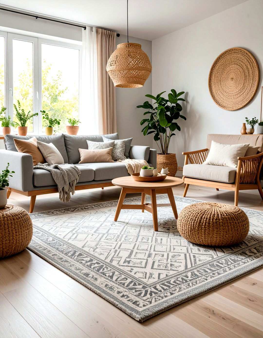 Light Grey Rug Monochromatic Styling - 24 what color rug goes with a grey couch