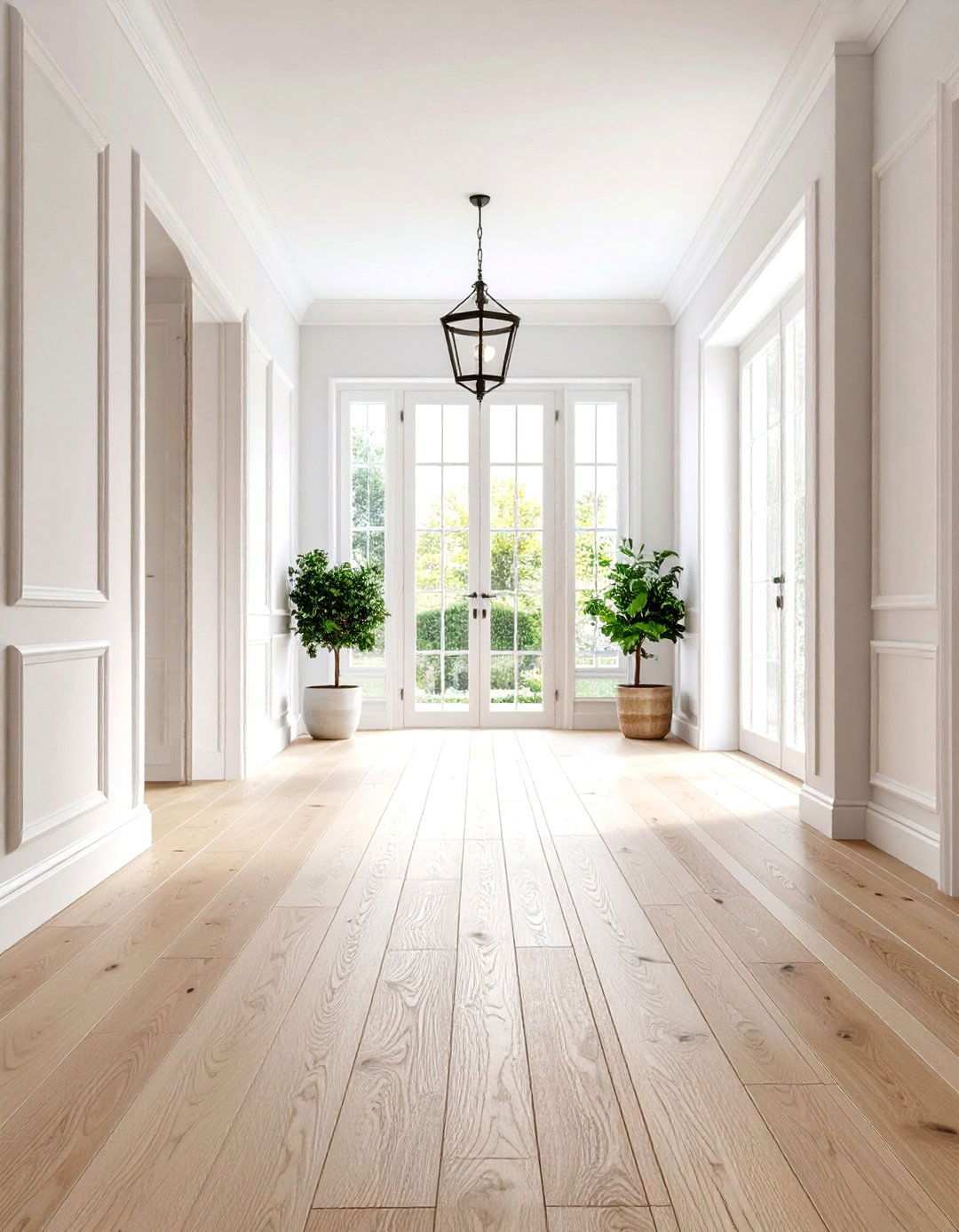 Light Wood Flooring Solutions - 24 Scandinavian Entryway Ideas