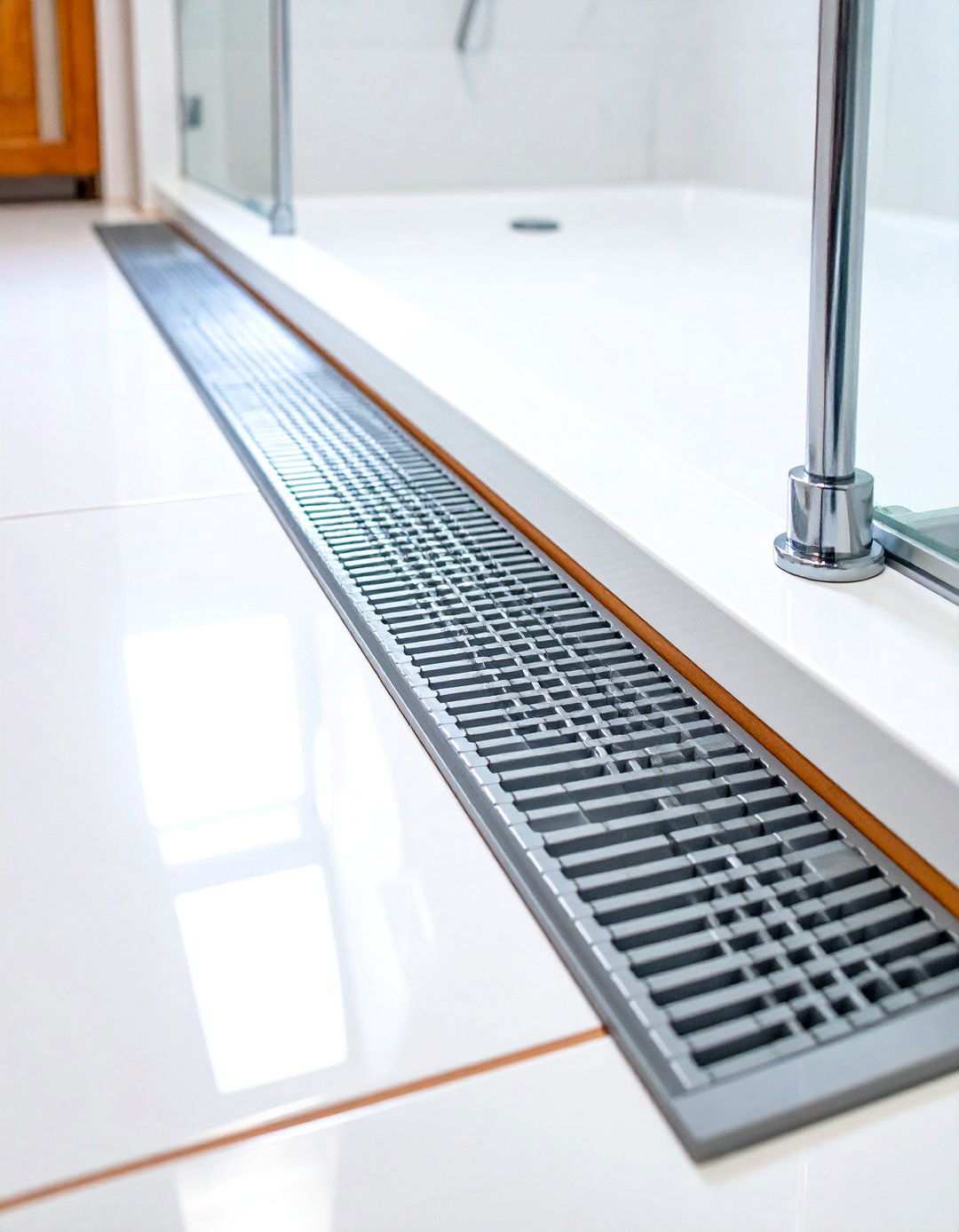 Linear Drain Installation - 24 Small Shower Ideas