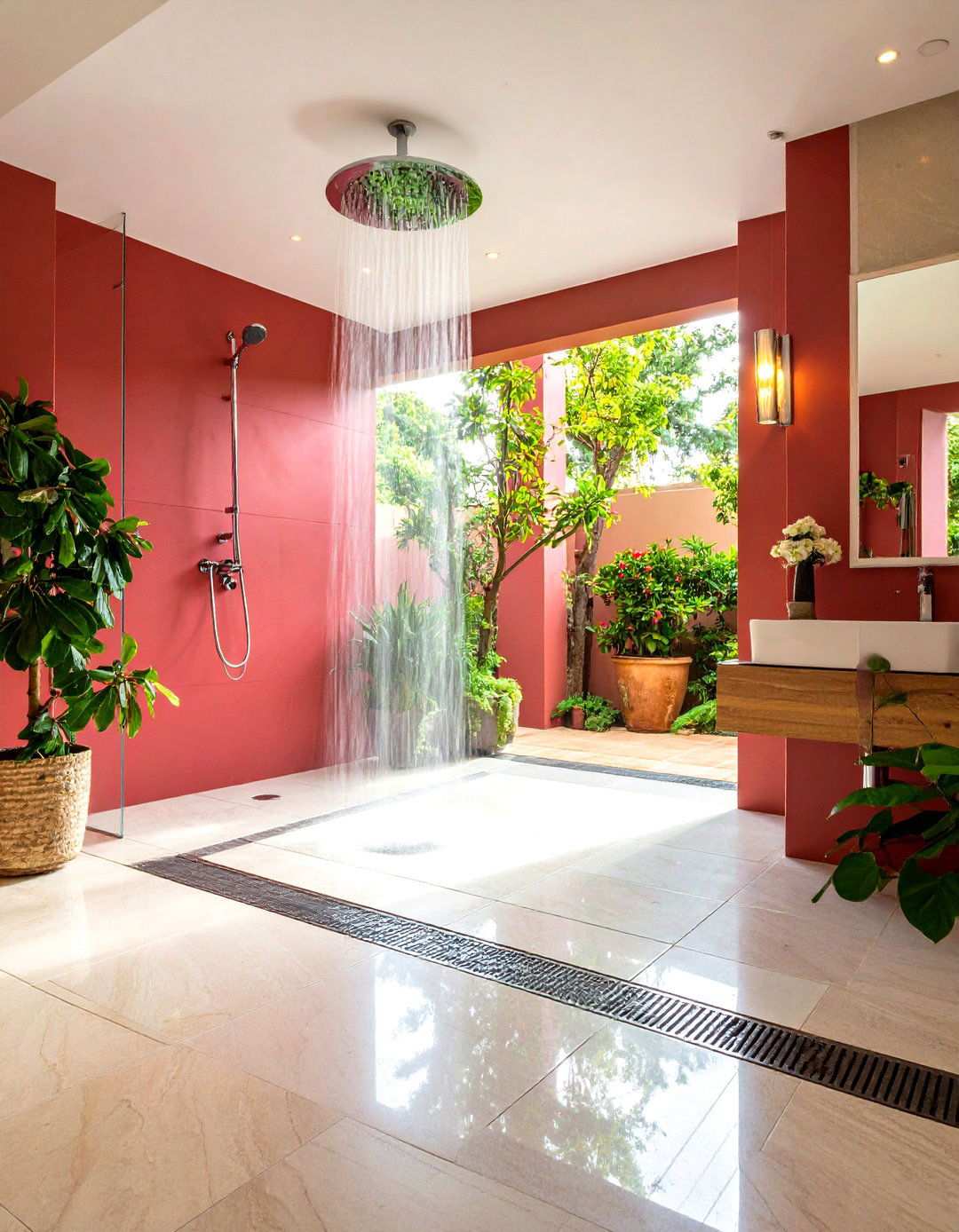 Linear Drain Shower Floors - 24 Modern Shower Ideas