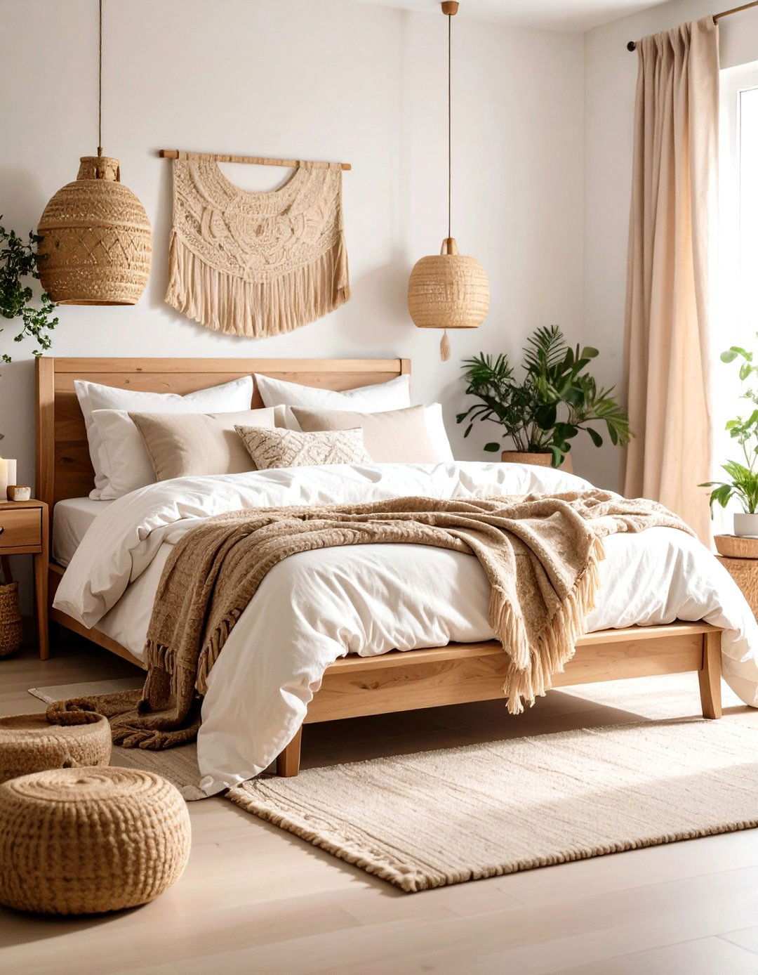 Linen and Cotton Comfort Haven - 24 Mediterranean Bedroom Ideas