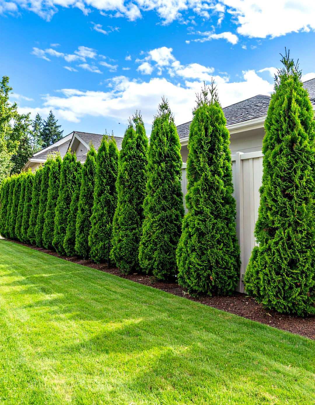 Living Evergreen Hedge Privacy Walls - 24 Outdoor Privacy Screen Ideas