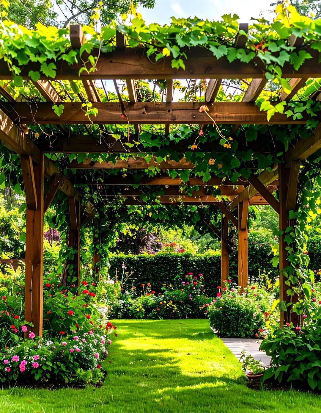 Living Green Roof - 24 Pergola Roof Ideas