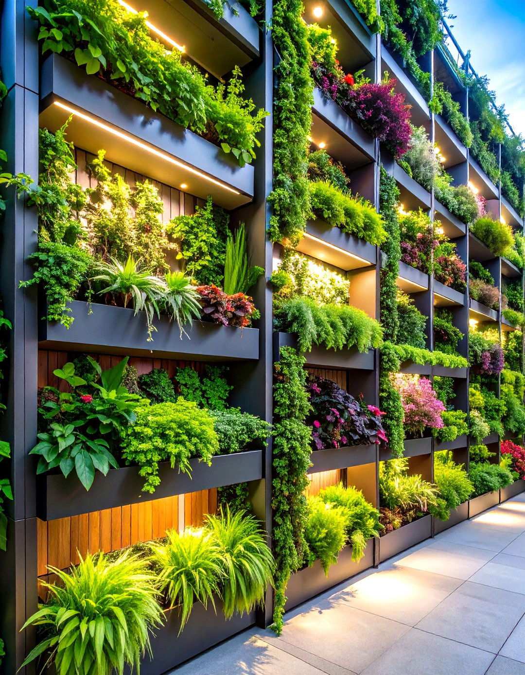 Living Green Wall Terraces - 24 Tiered Garden Ideas