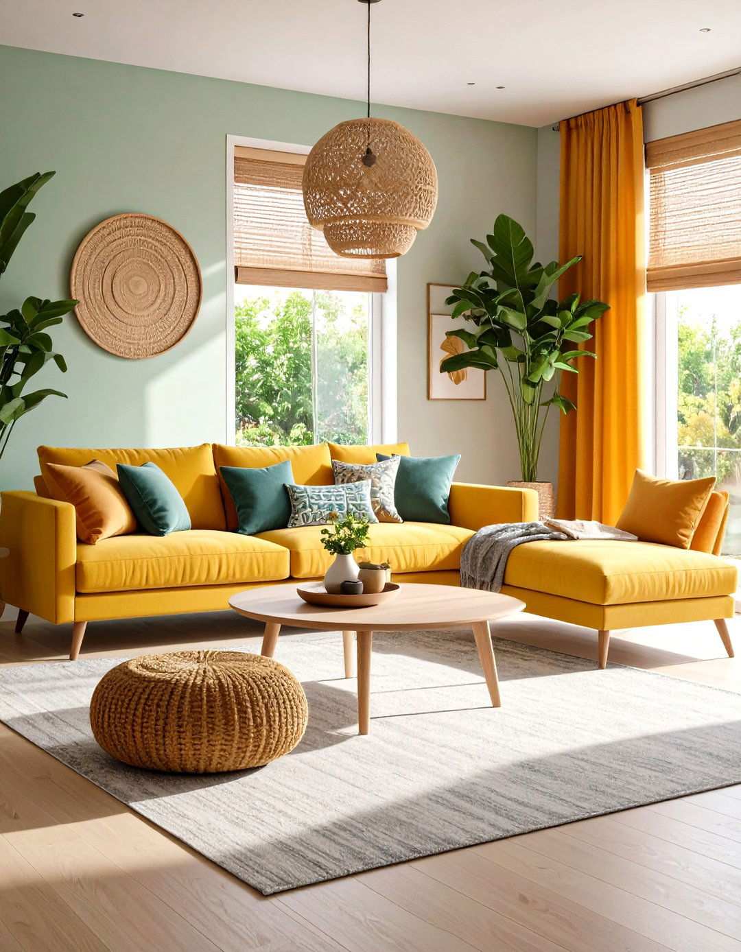 Living Room Natural Lighting Design - 24 Scandinavian Interior Design Ideas