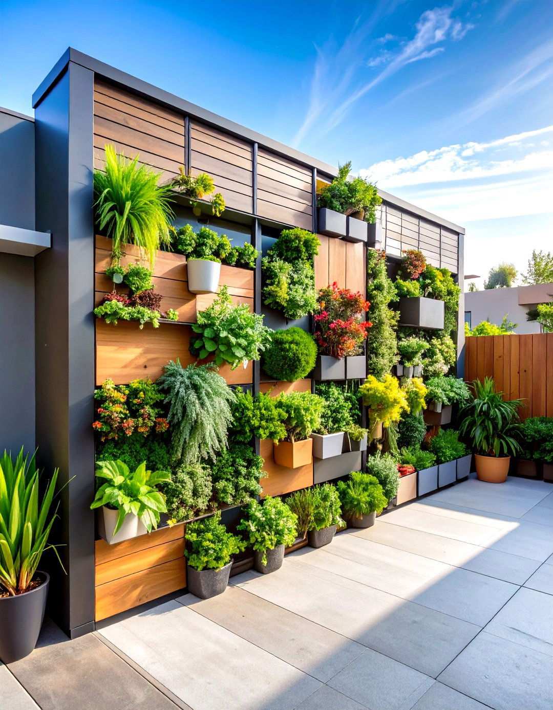 Living Wall Vertical Garden Systems - 24 Patio Wall Ideas