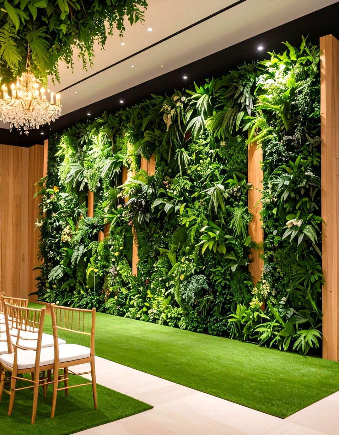 Living Wall Wedding Altars - 24 Wedding Altar Ideas
