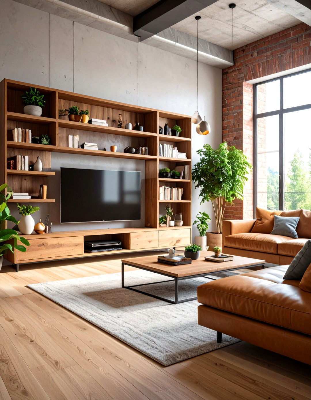 Loft Entertainment Center - 24 Loft Ideas