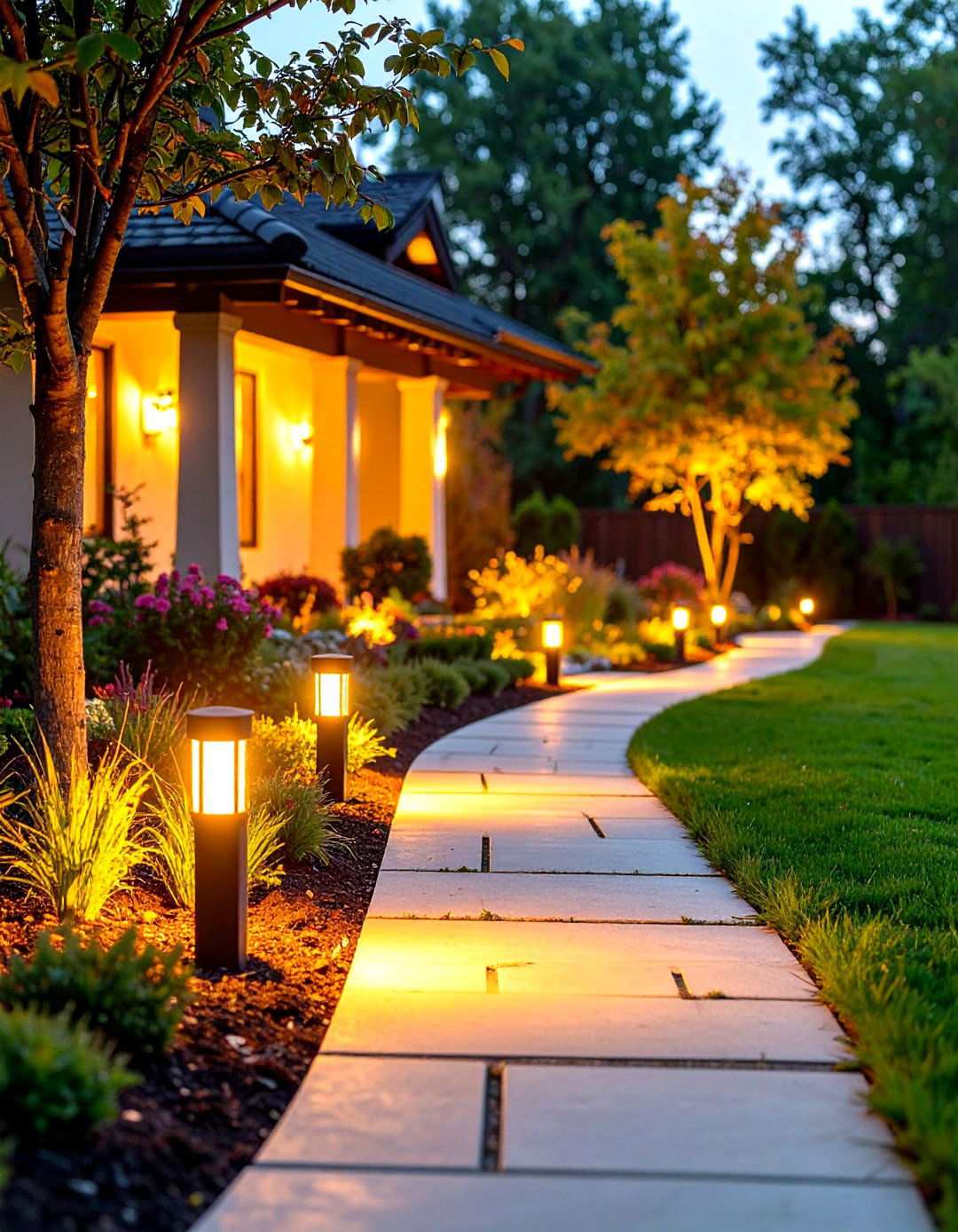 Low Voltage Path Light Systems - 24 Landscape Lighting Ideas