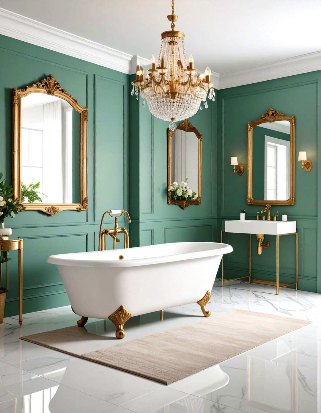 Luxurious Bathroom Features - 24 Victorian Interior Design Ideas