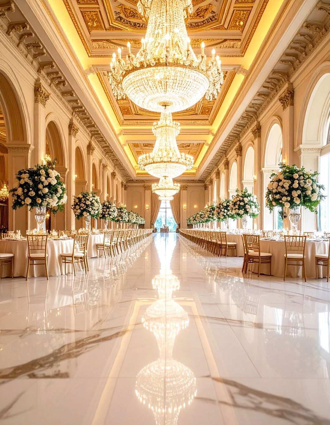 Luxury Ballroom Wedding Elegance - 24 Wedding Theme Ideas