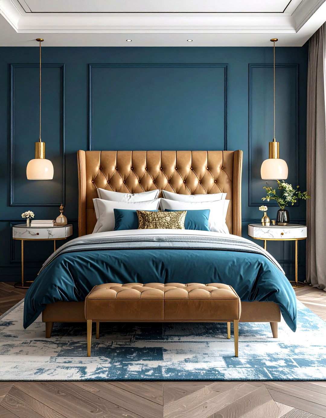 Luxury Hotel Inspired Bedroom - 24 Men's Bedroom Ideas