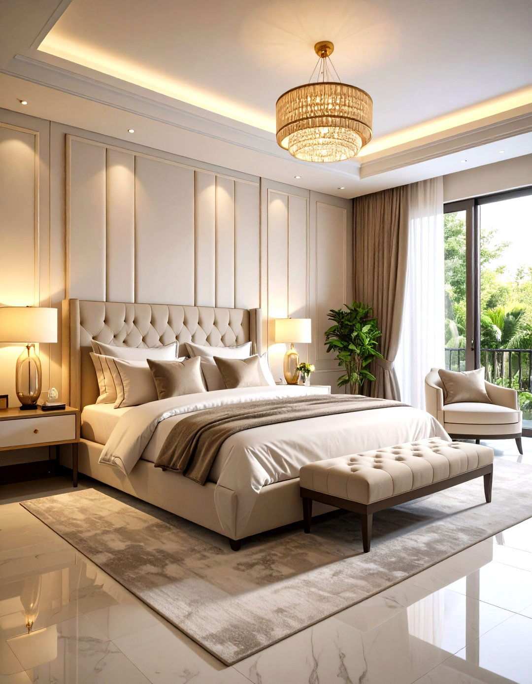 Luxury Hotel Inspired Design - 24 Master Bedroom Ideas