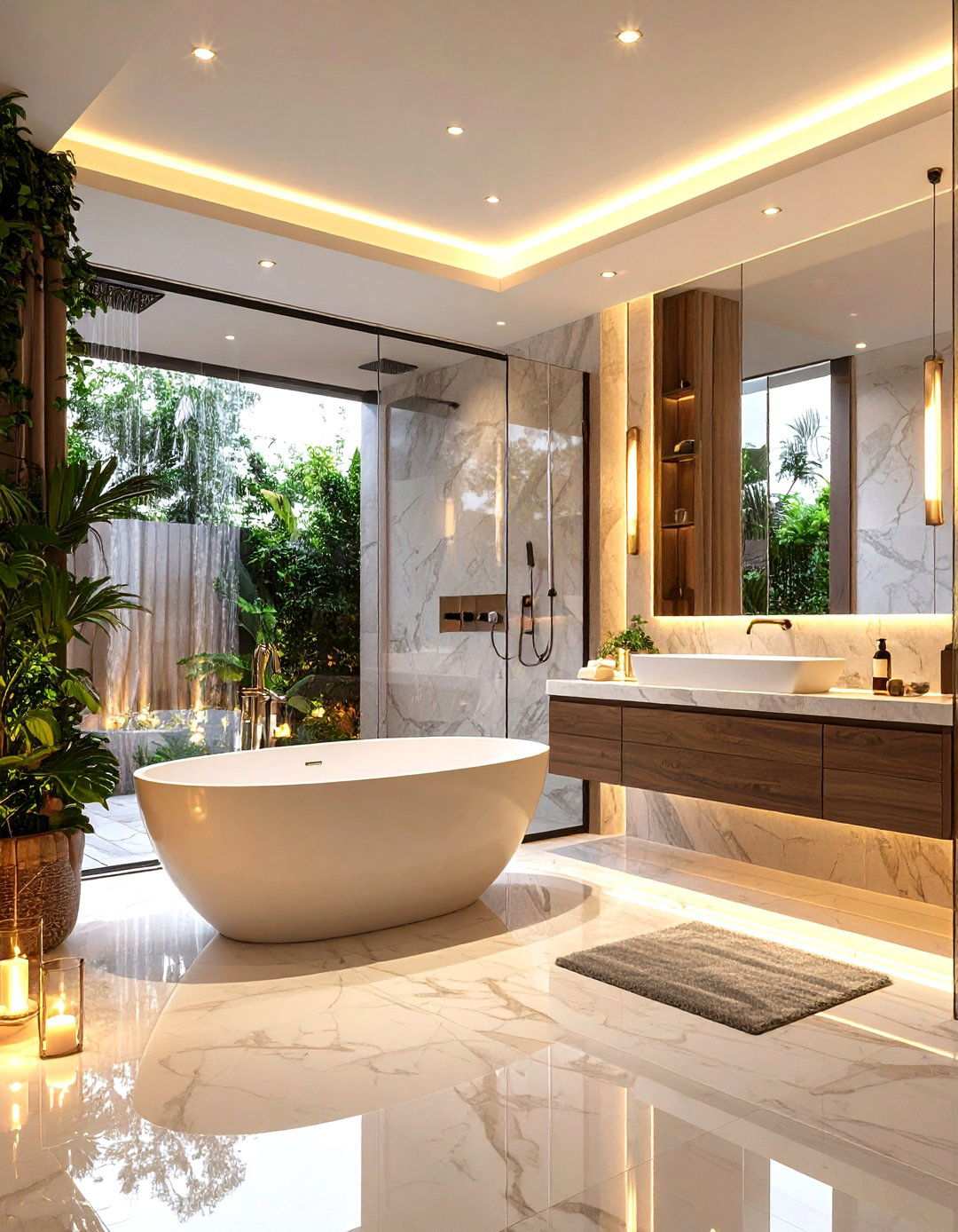 Luxury Master Bathroom Spas - 24 Modern Cape Cod House Ideas