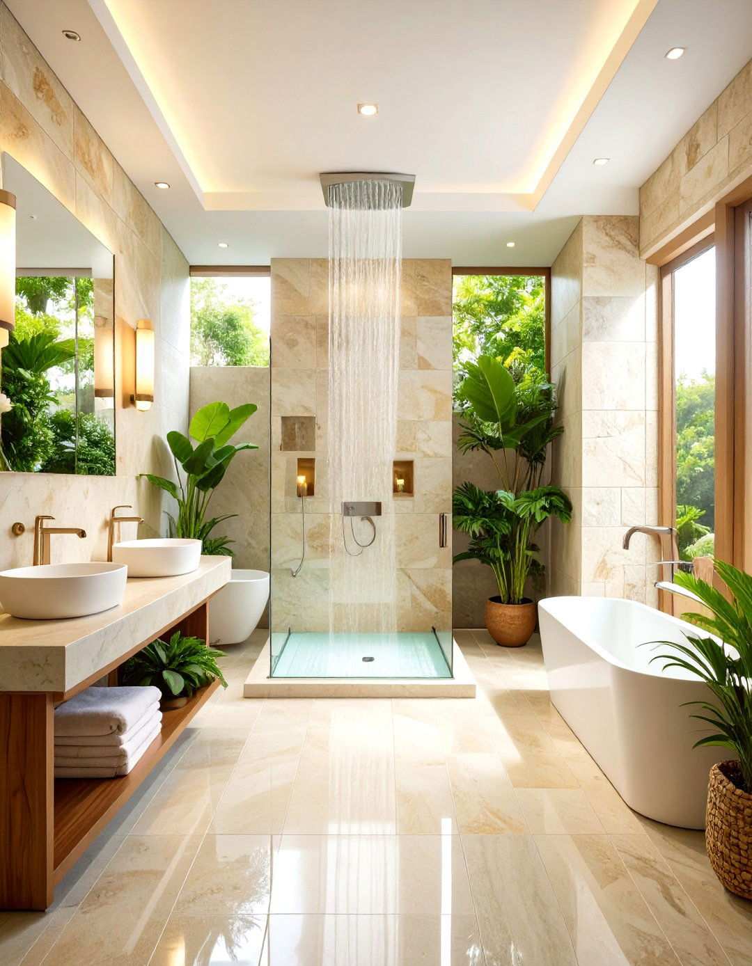 Luxury Spa Experience - 24 Jack and Jill Bathroom Ideas