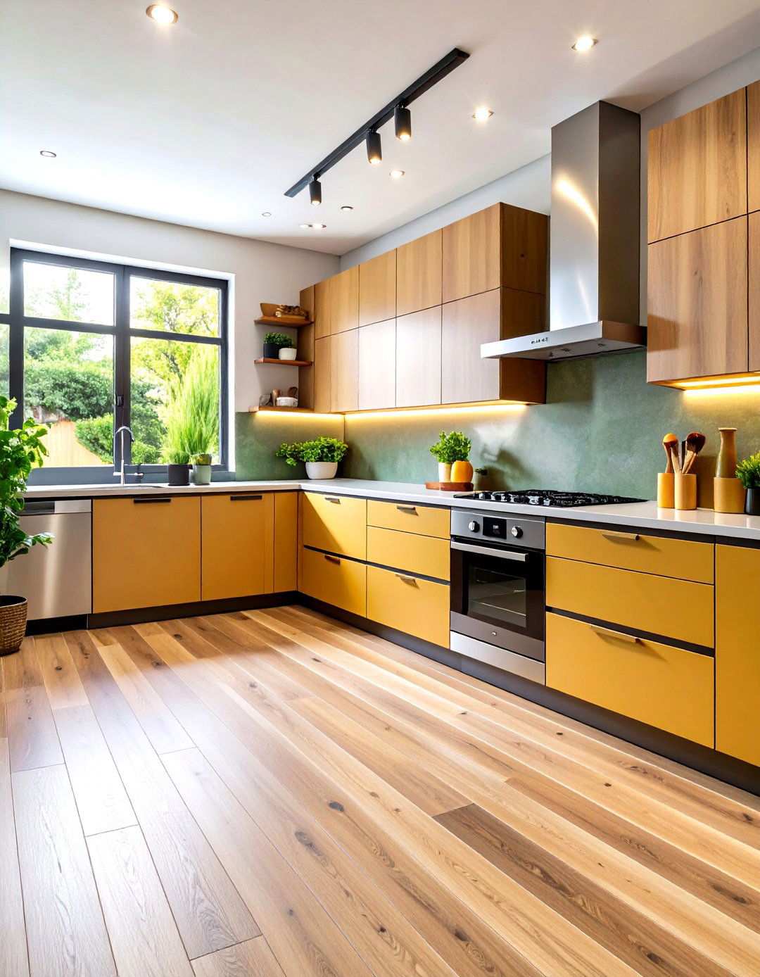 Luxury Vinyl Kitchen Floor Tiles with Practical Style - 24 Kitchen Floor Tile Ideas