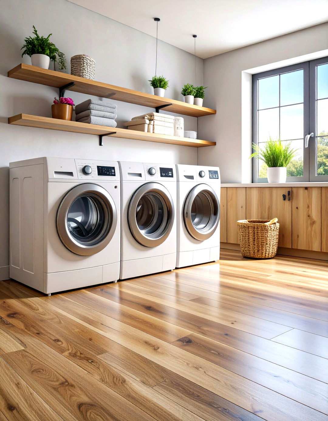 Luxury Vinyl Plank Waterproof Flooring - 24 Laundry Room Floor Ideas