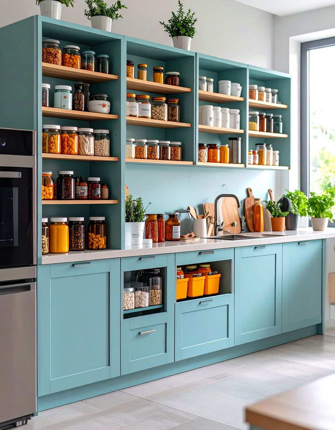 Magnetic Medicine Storage with Metal Cabinet System - 24 Medicine Storage Ideas