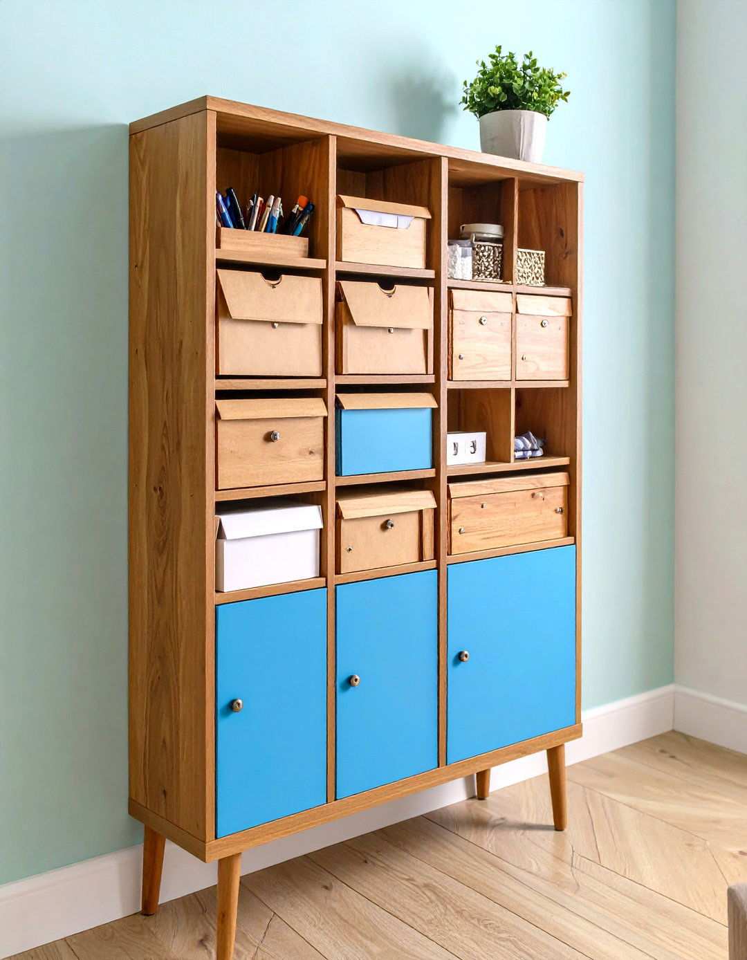 Mail Organization Stations - 24 Mudroom Storage Ideas