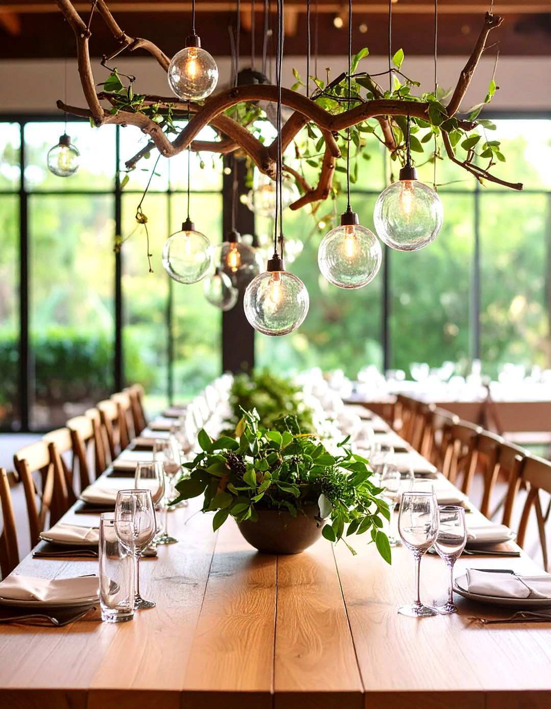 Manzanita Branch Centerpieces - 24 Tall Wedding Centerpiece Ideas