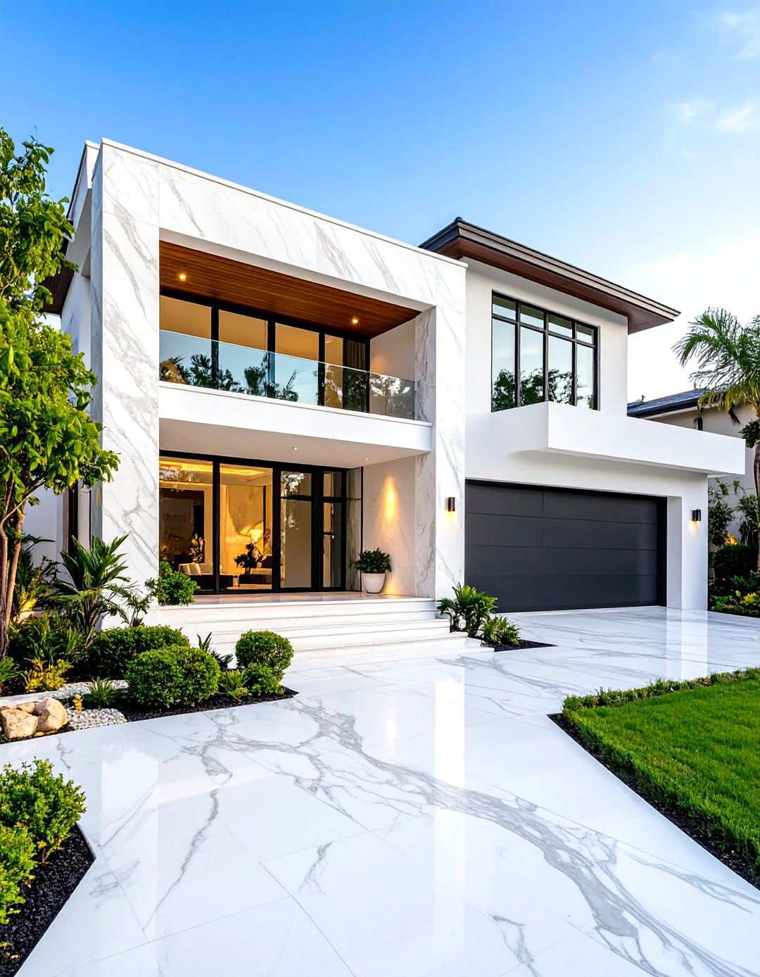 Marble Facade Applications - 24 Types of Exterior House Stone