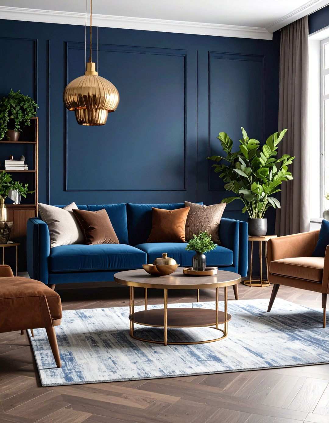Masculine Color Palette Coordination - 24 Small Apartment Ideas for Guys