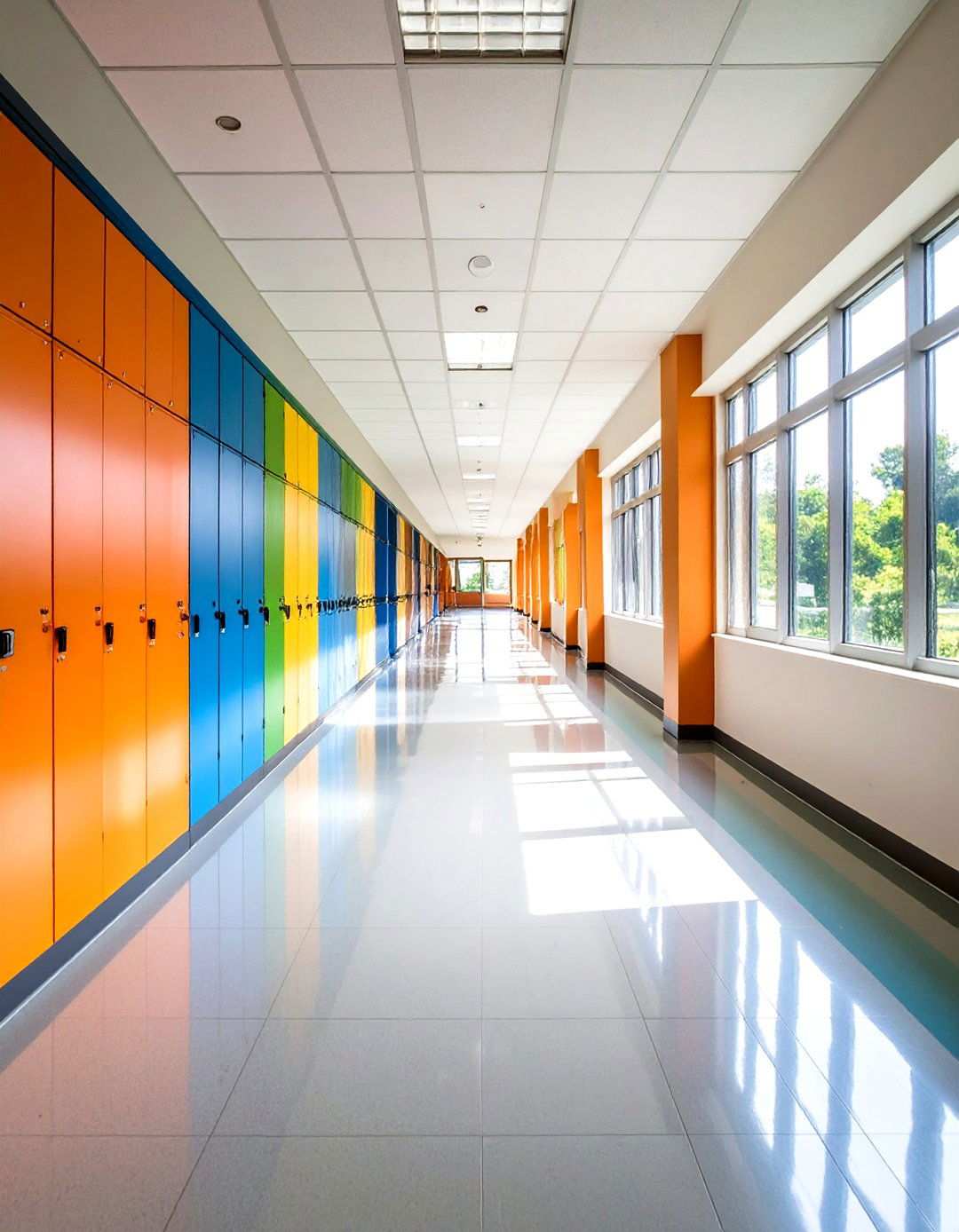Mathematical Formulas Hallway - 24 School Mural Ideas