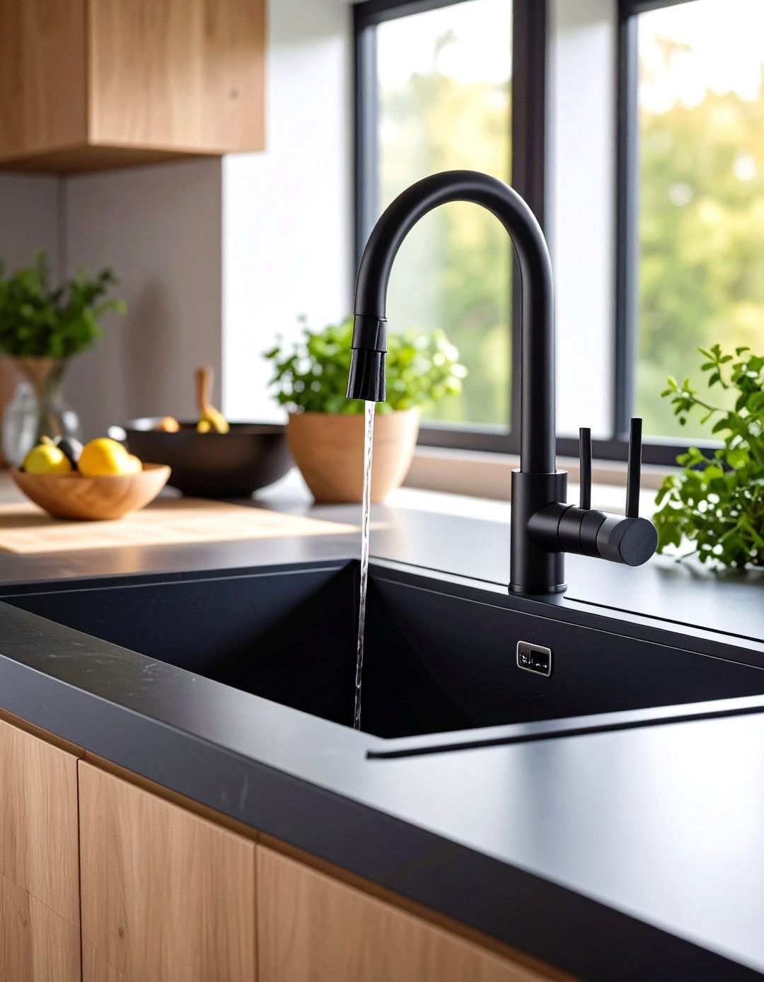 Matte Black Kitchen Sinks - 24 Kitchen Sink Ideas