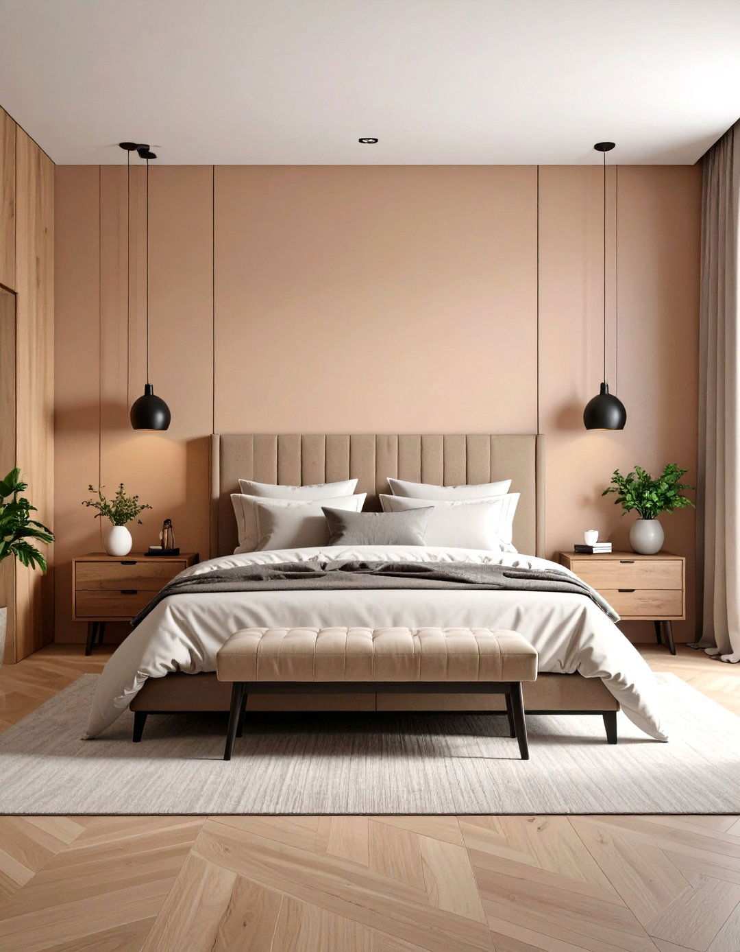 Matte Surface Finishes - 24 luxury modern bedroom ideas