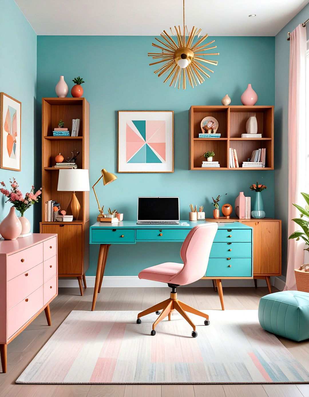 Maximalist Eclectic Creative Office - 24 Home Office Ideas for Her
