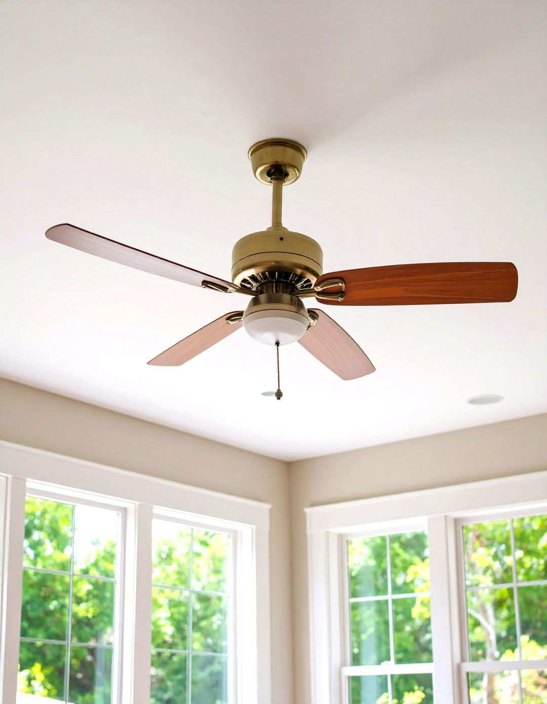 Mechanical Ceiling Fan Installations - 24 Steampunk Living Room Ideas